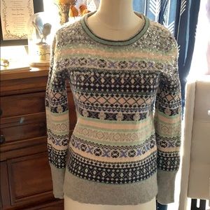 Make an offer : JCREW FAIR-ISLE SWEATER